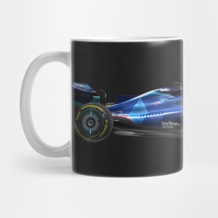 williams F1 car Mug